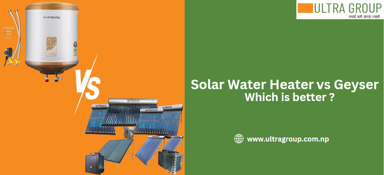 Solar Water Heaters Vs Electric Geysers Which is Better? Ultra Group